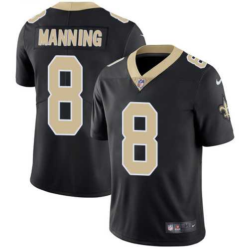Nike New Orleans Saints #8 Archie Manning Black Team Color NFL Vapor Untouchable Limited Jersey,We sell and wholesale Nike New Orleans Saints #8 Archie Manning Black Team Color NFL Vapor Untouchable Limited Jersey on line form chian!